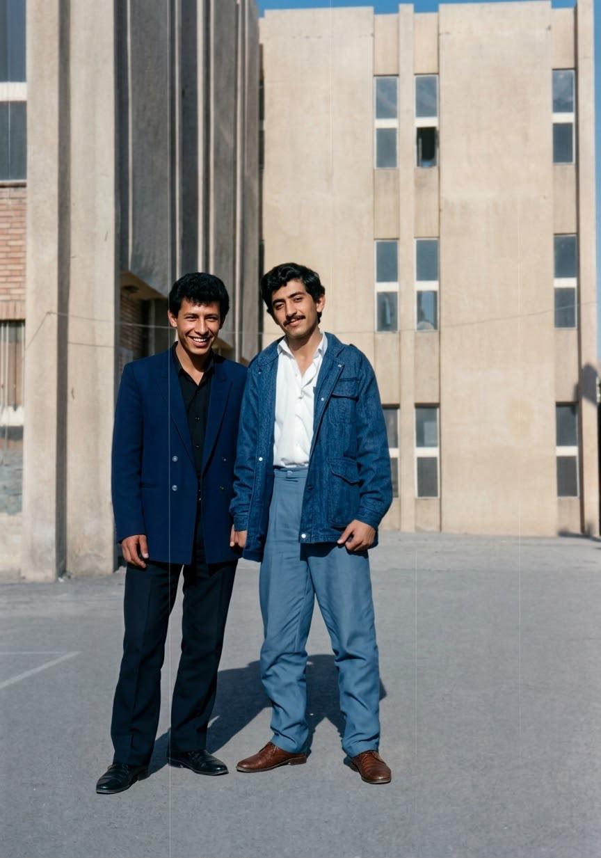 ساڵی ١٩٨٩ قۆناغی خوێندکاری زانکۆی موسڵ